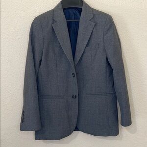 Cat & Jack Gray Suit Sport Coat Blazer Jacket Boys Size 8
